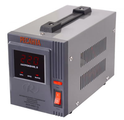 Стабилизатор напряжения РЕСАНТА LUX АСН-500Н/1-Ц (0.5 кВт)