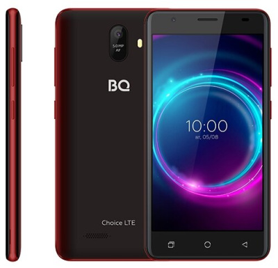 Смартфон BQ 5046L Choice LTE Red