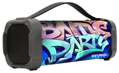Портативная акустика Hyundai H-PAC460 Black
