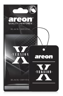 Ароматизатор для а/м Areon X-VERSION BLACK - black Crystal /Черный кристал