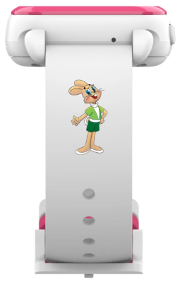 Умные часы детские Elari KidPhone «Ну, Погоди!» White