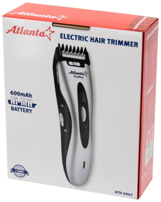 Машинка для стрижки волос Atlanta ATH-6907 Gray