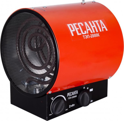 Тепловая пушка электрическая РЕСАНТА ТЭП-2000К