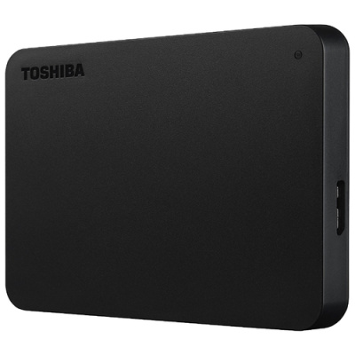 Внешний жесткий диск Toshiba Canvio Basics 1TB Black (HDTB410EK3AA)
