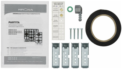Газовая варочная поверхность Krona PARTITA 30 WH