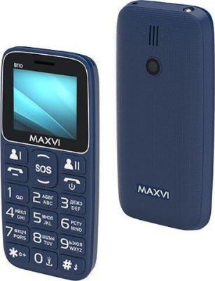 Мобильный телефон Maxvi B110 Blue