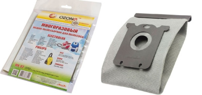 Пылесборник многоразовый Ozone MX-02 (д/пылесоса Electrolux S-bag)