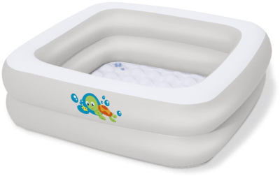 Бассейн надувной Bestway 51116 Baby Tub (86х86х25см)