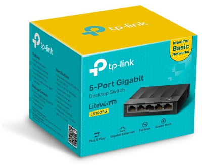 Коммутатор Tp-link LS1005G 5xLan 1Gb/s