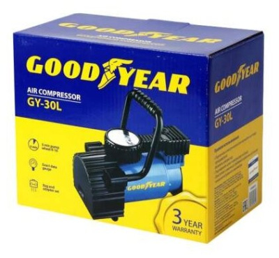 Компрессор автомобильный Goodyear GY000101 GY-30L 30 л/мин