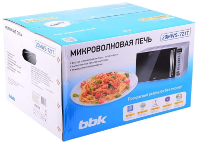 Микроволновая печь BBK 20MWS-721T/BS-M