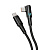USB кабель Deppa Moon Type-C - Type-C 100Вт 5А Black (1,5м) 72538