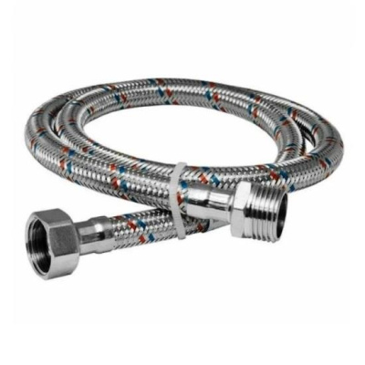 Шланг сантехнический для воды ЗИП-ФЛЕКС 50 см, 1/2", Г/Ш