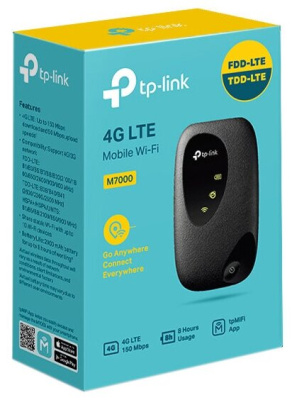 Модем Tp-link M7000 Wi-Fi 4G Black