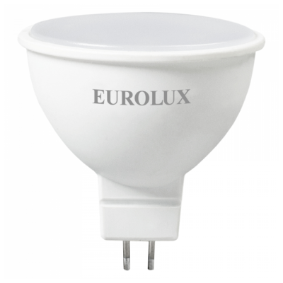 Лампа Eurolux LL-E-MR16-7W-230-2,7K-GU5.3