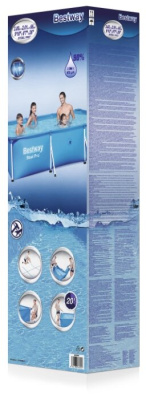 Бассейн каркасный Bestway 56404 Steel Pro (300х201х66см, 3300л.)