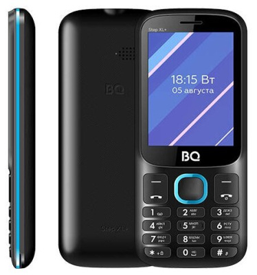 Мобильный телефон BQ 2820 Step XL+ Black+Blue