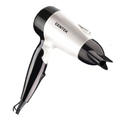 Фен CENTEK CT-2231 (бел/черн)