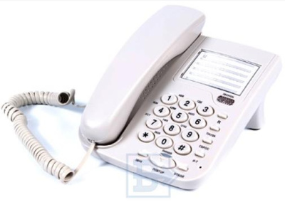 Телефон проводной Вектор 555/06 IVORY