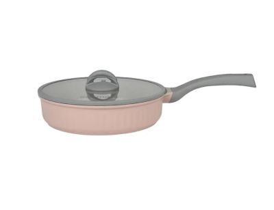 Сковорода Kukmara Stella Cappuccino 26 см с крышкой сск261а