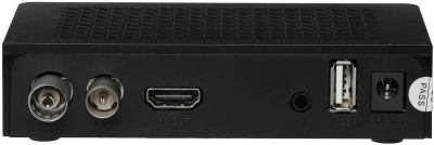 Ресивер DVB-T2 Hyundai H-DVB240 черный