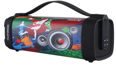 Портативная акустика TELEFUNKEN TF-PS1241B PAINT