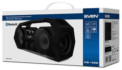 Портативная акустика SVEN PS-465 Black