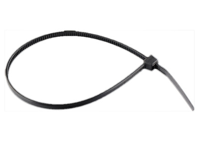 Хомуты СИБРТЕХ 200 х 3,6 мм, пластиковые черные, 100 шт.