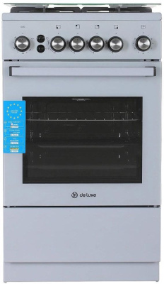 Плита газовая De Luxe 5040.40г (кр) ЧР-012