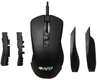 Мышь Hiper Quantum Q-M2 (USB) Black