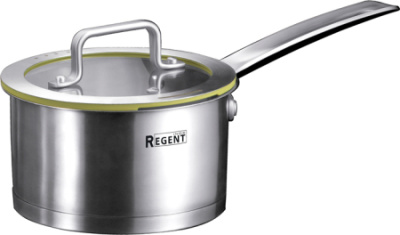 Ковш Regent Palermo 1,8 л/16 см со стекл. крышкой 77-0116