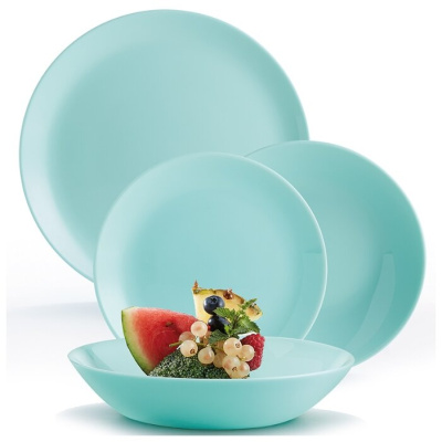 Столовый сервиз Luminarc Diwali Light Turquoise P2963 18пр.