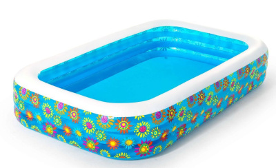 Бассейн надувной Bestway 54121 Цветочный мир (305 х 183 х 56 см)