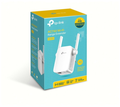 Усилитель Wi-Fi сигнала TP-link RE205 AC750 Wi-Fi белый