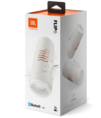 Портативная акустика JBL Flip 6 White