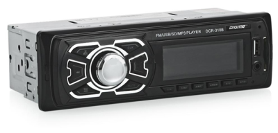 Автомагнитола Digma DCR-310B