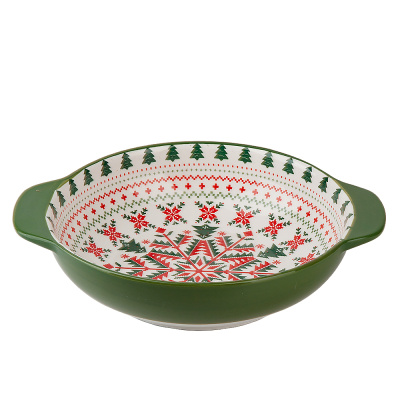 Салатник Nouvelle Home Север 25х20,5 см зеленый 0860615