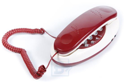 Телефон проводной Вектор 602/01 MAROON