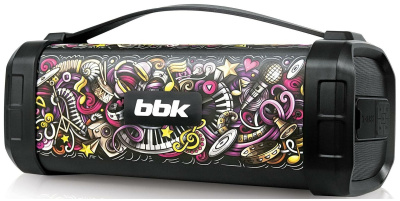 Портативная акустика BBK BTA604 черный/графити