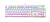 Клавиатура T-line Axis Механическая (USB) White