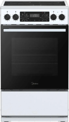Плита электрическая Midea MFO-D4E20T9E(WH) белый