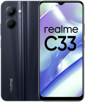 Смартфон Realme C33 4/128Gb Black