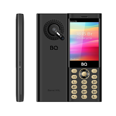 Мобильный телефон BQ 3598 Barrel XXL Black+Gold