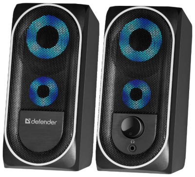 Компьютерная акустика 2.0 Defender Solar 2 Black