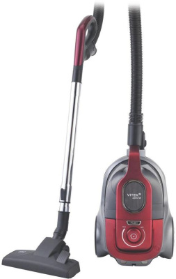 Пылесос Vitek VT-CV3113 красный/серый