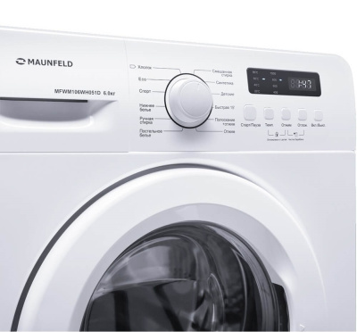 Стиральная машина Maunfeld MFWM106WH051D