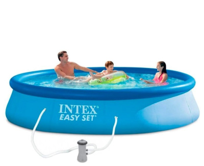 Бассейн надувной Intex 28158 Easy Set (457x84см, 9792л.)