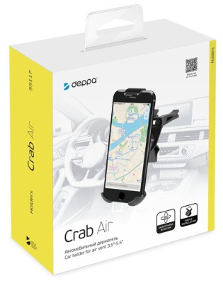 Держатель в автомобиль Deppa Crab Air