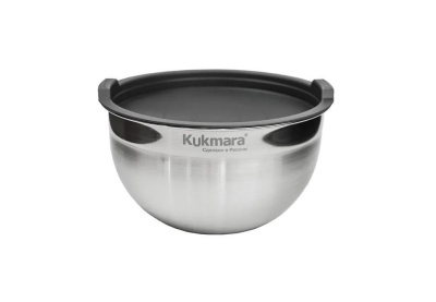 Миска Kukmara 1,5 л/16 см с пластиковой крышкой BL1516P