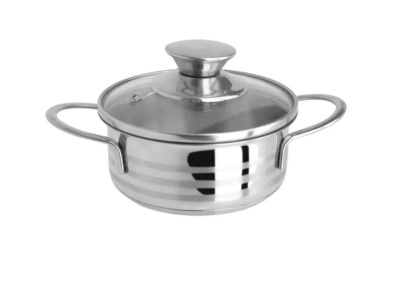 Кастрюля Regent Linea BIMBO vitro 12см/0,6 л 93-BIMv-01